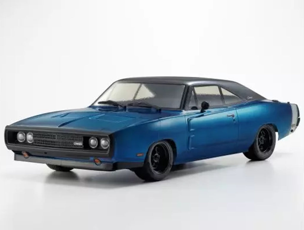 1/10 EP 4WD Fazer Mk2 1970 Dodge Charger Tuned Version Blue
