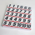 Number Set (40x45mm/1-10/100)