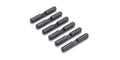 Bevel Shaft, 4x27mm, 6pcs, BS107