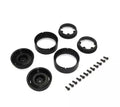 Bead-lock Wheel 1.9 Dish Black (KC10/2pcs)