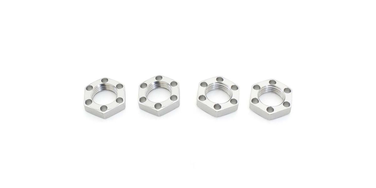 LW Wheel Nut (Silver/4pcs/ Fantom EP)