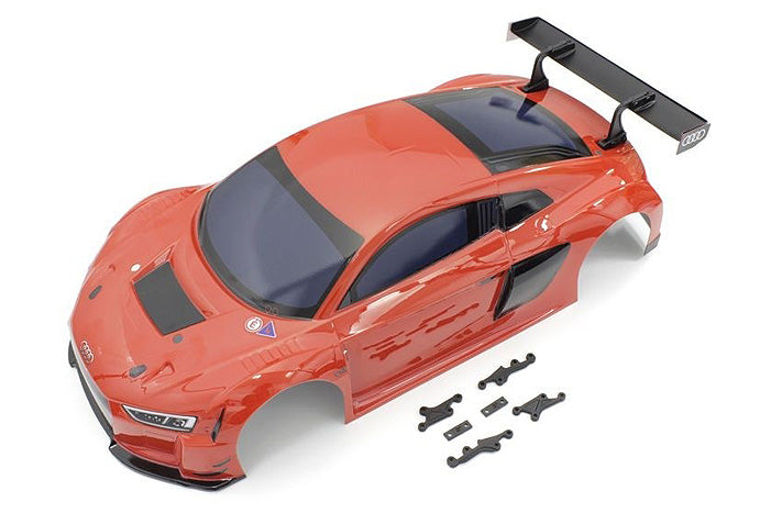 Audi R8 LMS 2015 Red Painted Body Set, 200mm