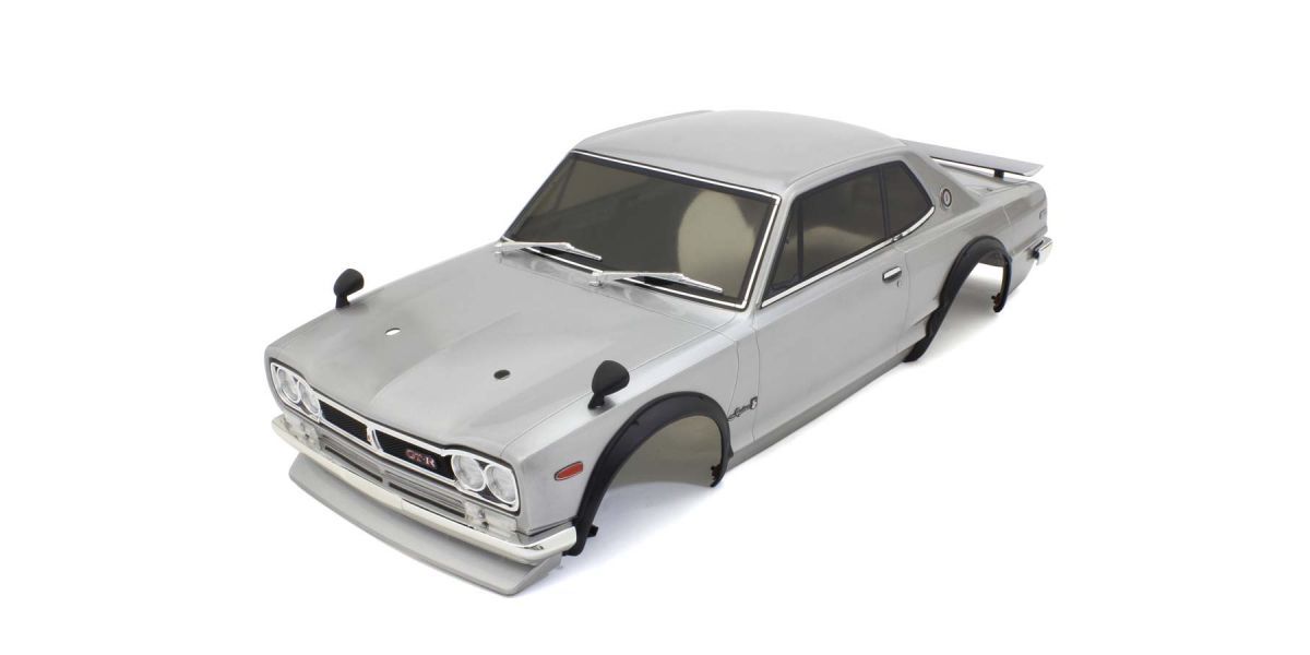 Nissan Skyline 2000GT-R Tuned Version Silver Deco Body Set