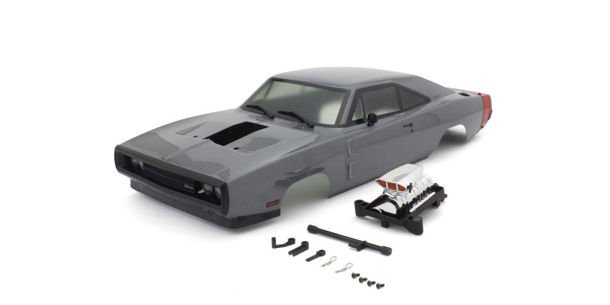 1970 Dodge Charger Supercharged VE Gray Decoration Body Set