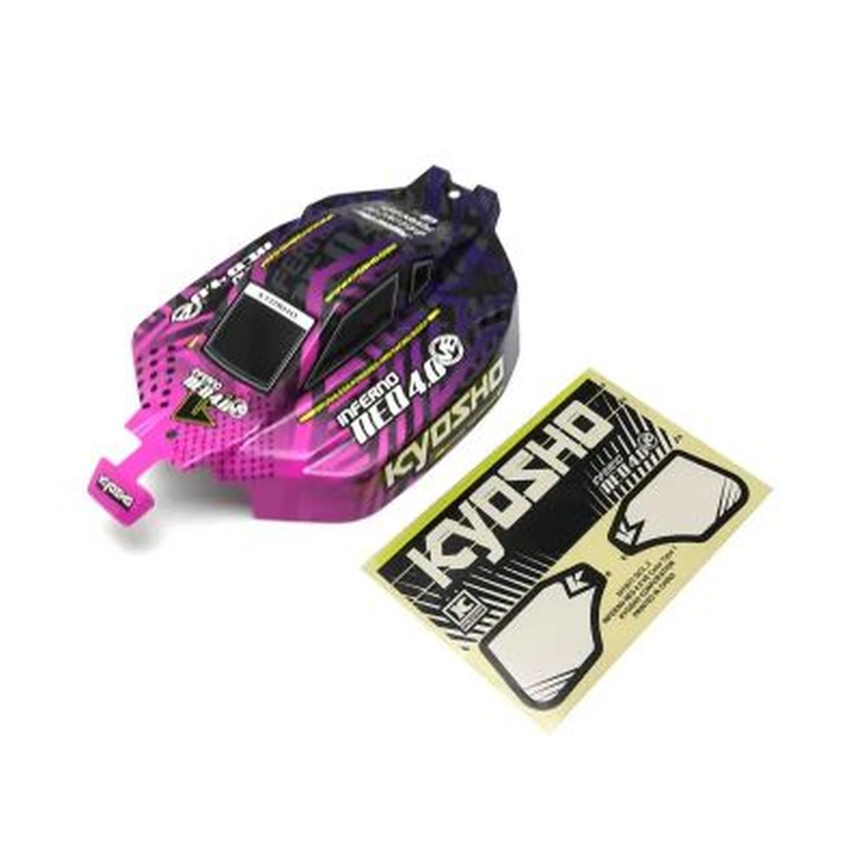 Inferno NEO4.0 VE T1 Decoration Body Set (Pink/Blue)
