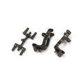 Al Front Hub Carrier Set (L,R/19deg/Gunmetal/MP9)