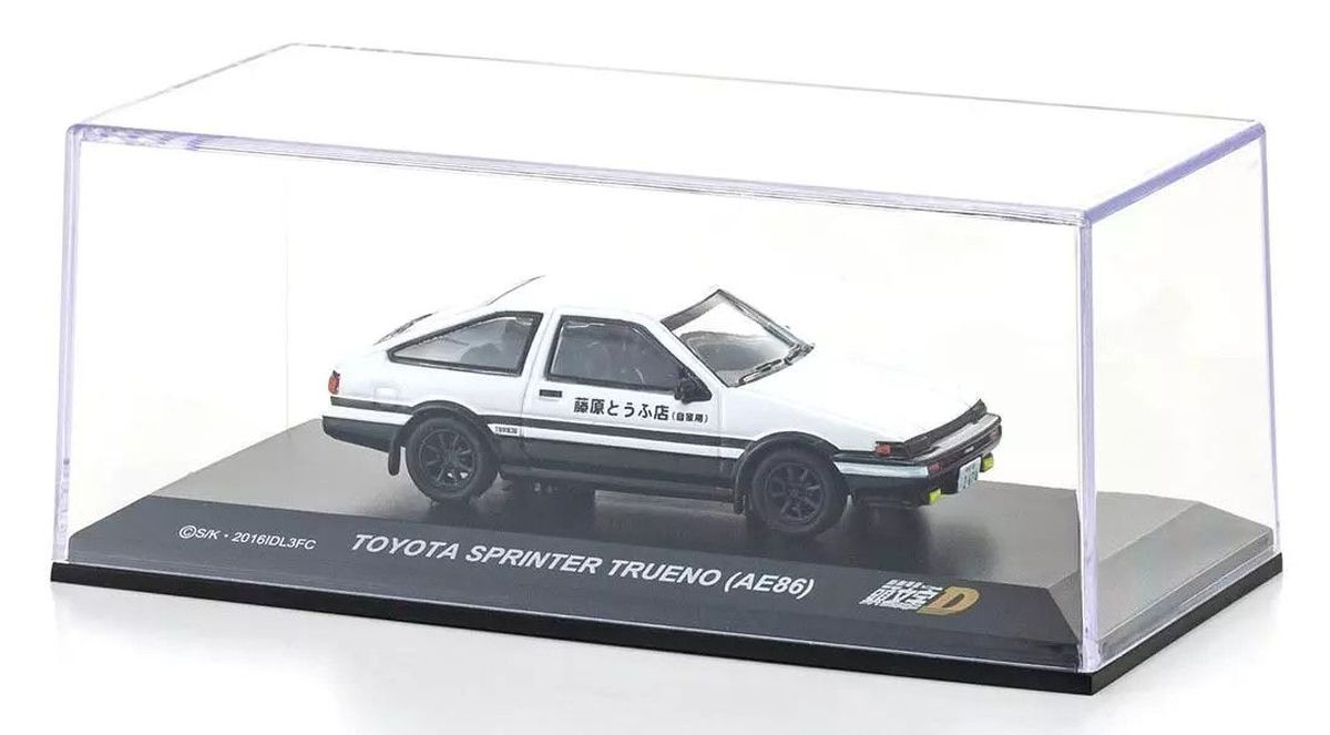 1/64 Initial D Toyota Sprinter Trueno (AE86) (Fujiwara Takumi) Diecast Model