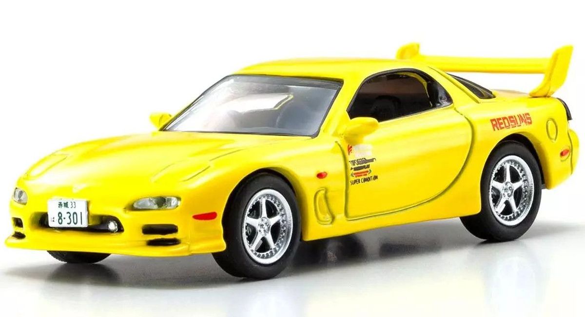 1/64 Initial D Mazda RX-7 (FD3S) (Takahashi Keisuke) Diecast Model