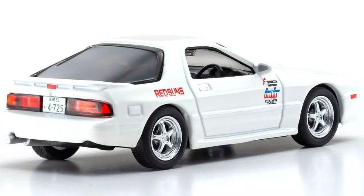 1/64 Initial D Mazda Savanna RX-7 (FC3S) (Takahashi Ryosuke) Diecast Model