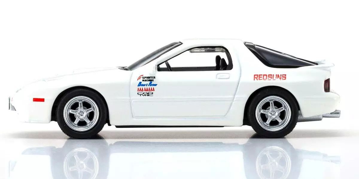 1/64 Initial D Mazda Savanna RX-7 (FC3S) (Takahashi Ryosuke) Diecast Model