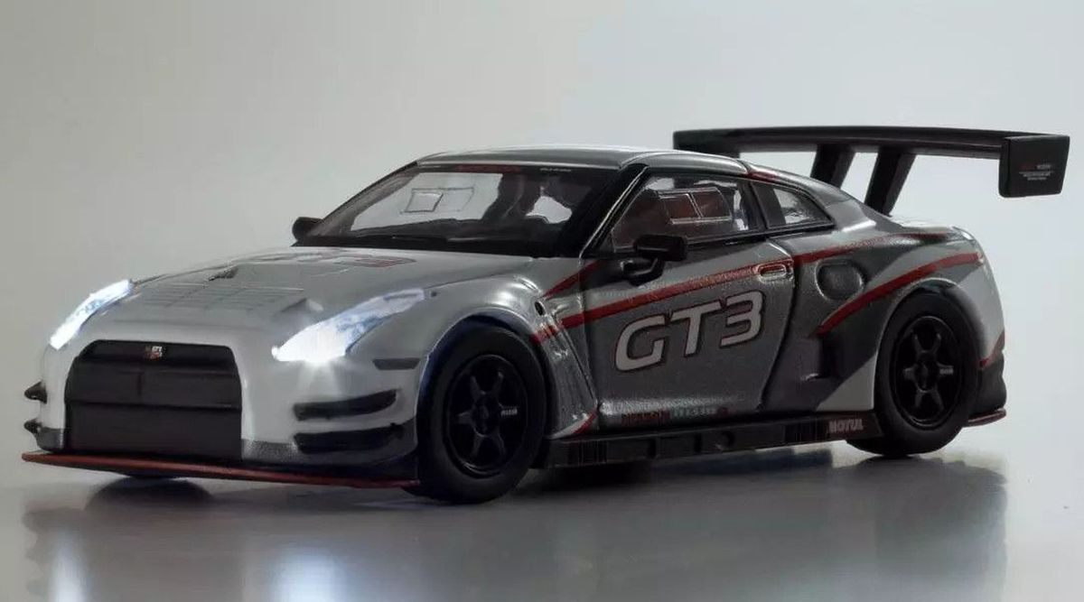 MOTN 1/64 NISMO R35 GT-R GT3 with LED (WHITE) Diecast Model