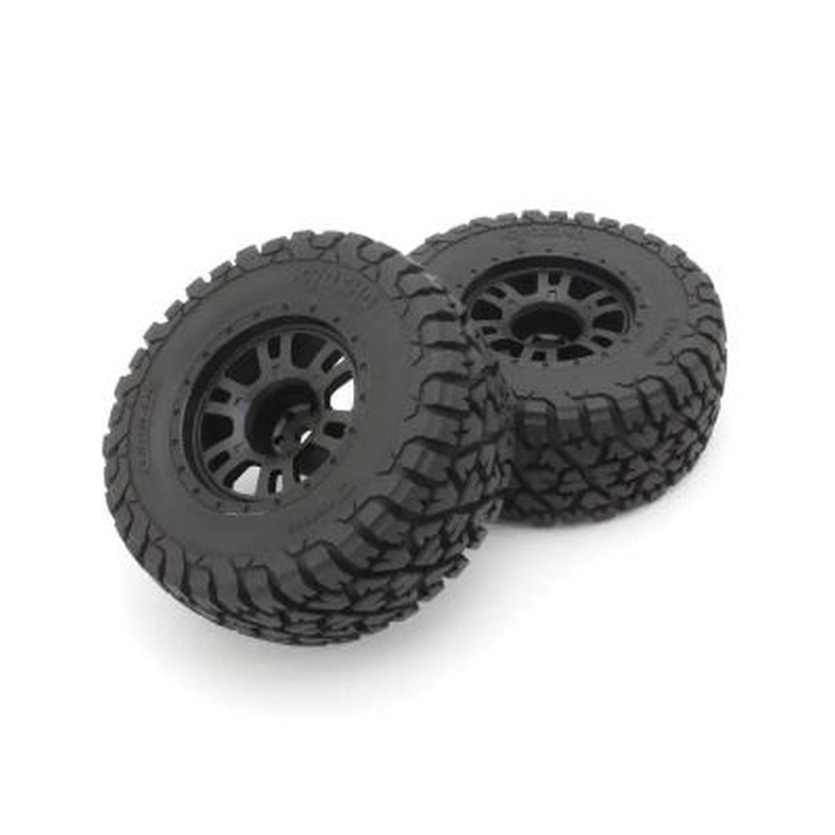 Glued Tire & Wheel Set 2.4 (KB10L/Black/2pcs)