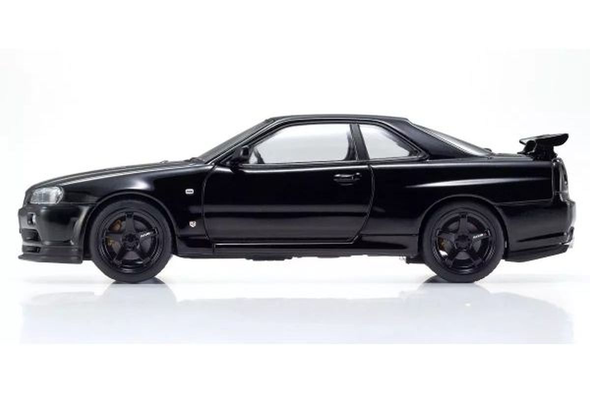 1/43 Nissan Skyline GT-R Vspec2 (Black) Diecast Model