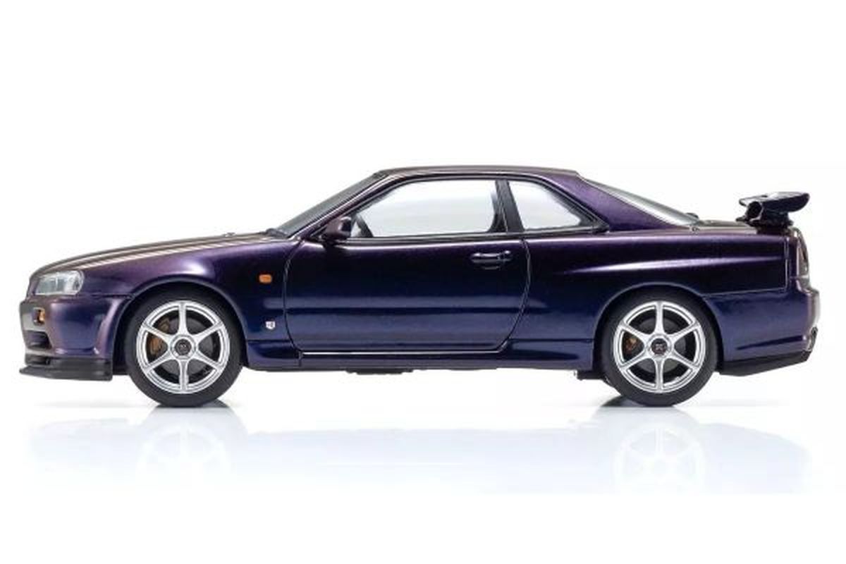1/43 Nissan Skyline GT-R Vspec (Purple) Diecast Model