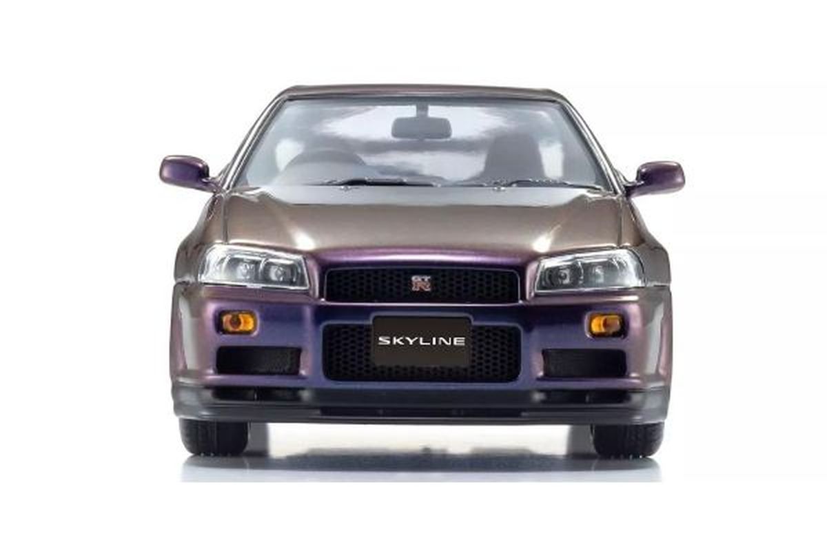 1/43 Nissan Skyline GT-R Vspec (Purple) Diecast Model