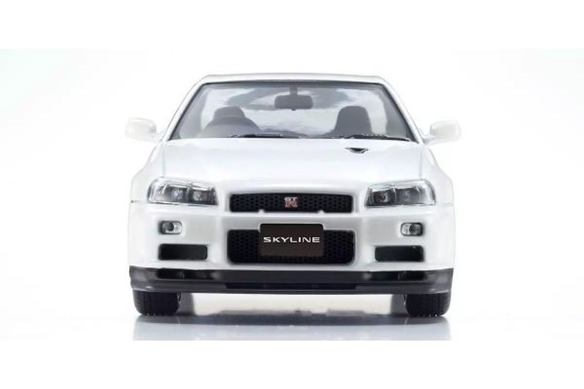 1/43 Nissan Skyline GT-R VSPEC2 (White) Diecast Model