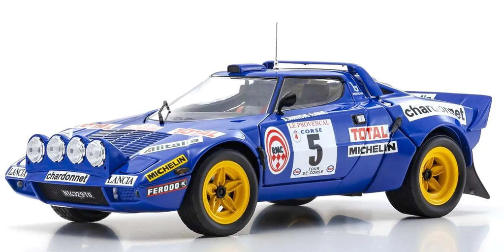 1/18 Scale Lancia Stratos HF 1976 Tour de Corse #5 Diecast Car
