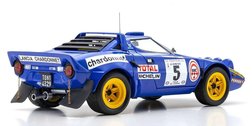 1/18 Scale Lancia Stratos HF 1976 Tour de Corse #5 Diecast Car