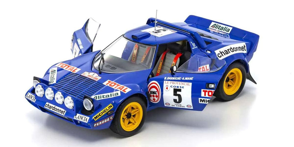 1/18 Scale Lancia Stratos HF 1976 Tour de Corse #5 Diecast Car
