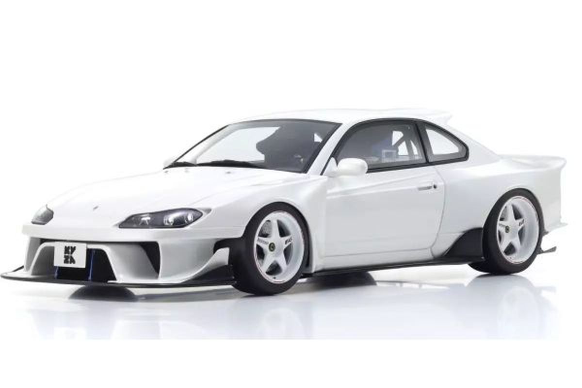 1/18 Nissan Silvia S15 Khyzyl Saleem (White) Resin Model