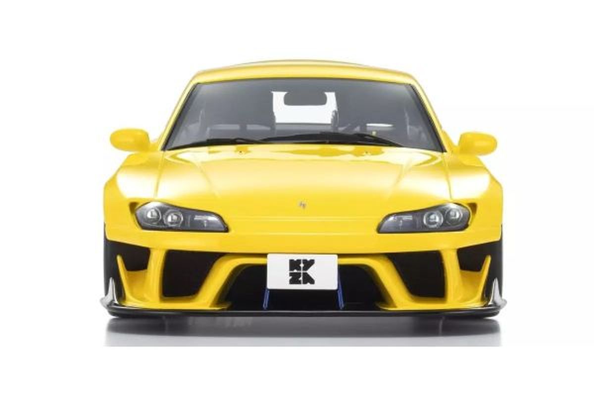 1/18 Nissan Silvia S15 Khyzyl Saleem (Yellow) Resin Model