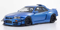 1/18 NISSAN SKYLINE GT-R R34 KS (BLUE) Resin Model