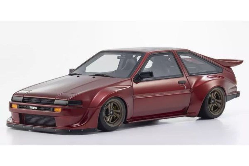 SAMURAI 1/18 Toyota Sprinter Trueno (AE86) Khyzyl Saleem Red Resin Model