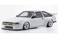 SAMURAI 1/18scale Toyota Sprinter Trueno (AE86) Khyzyl Saleem White Resin Model