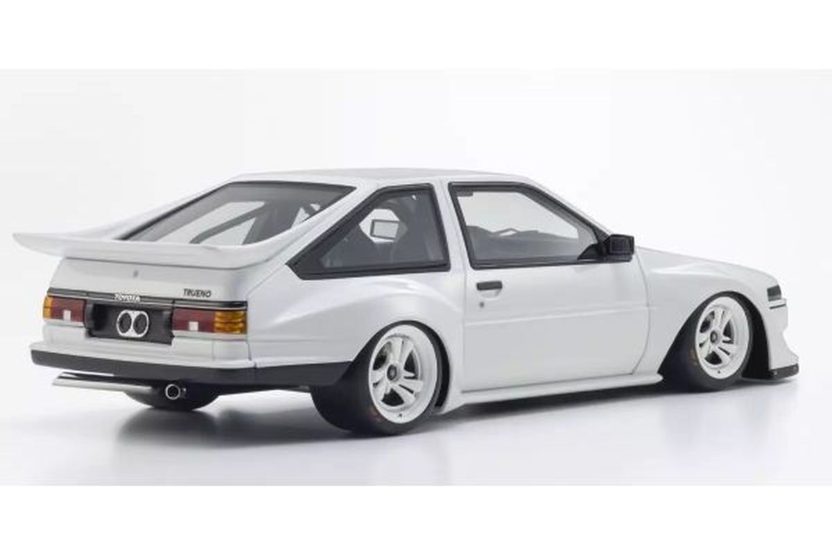SAMURAI 1/18scale Toyota Sprinter Trueno (AE86) Khyzyl Saleem White Resin Model