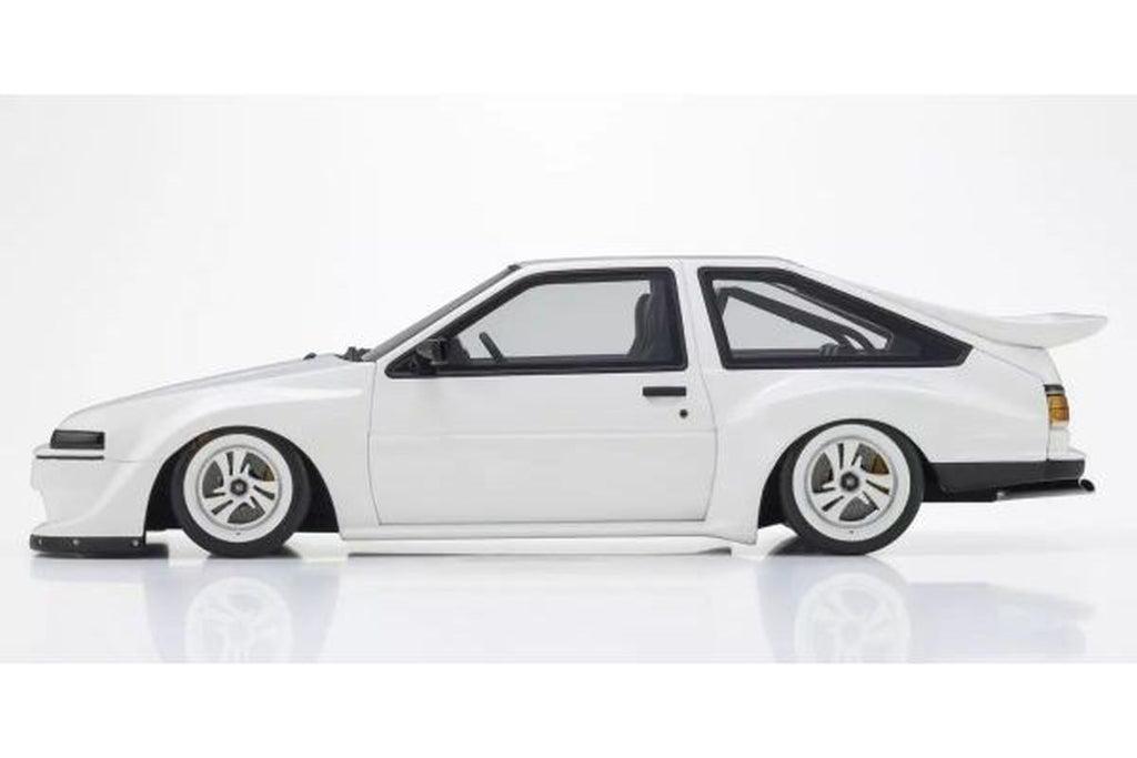 SAMURAI 1/18scale Toyota Sprinter Trueno (AE86) Khyzyl Saleem White Resin Model