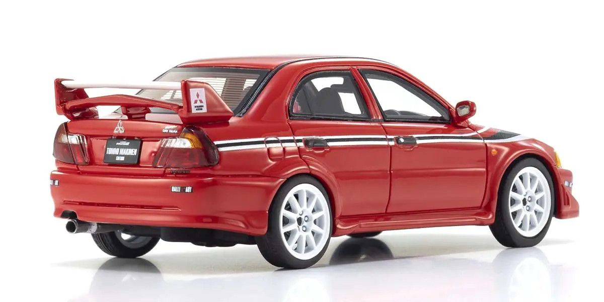 Kyosho Original Diecast 1/43 Mitsubishi Lancer Evolution VI (Red)