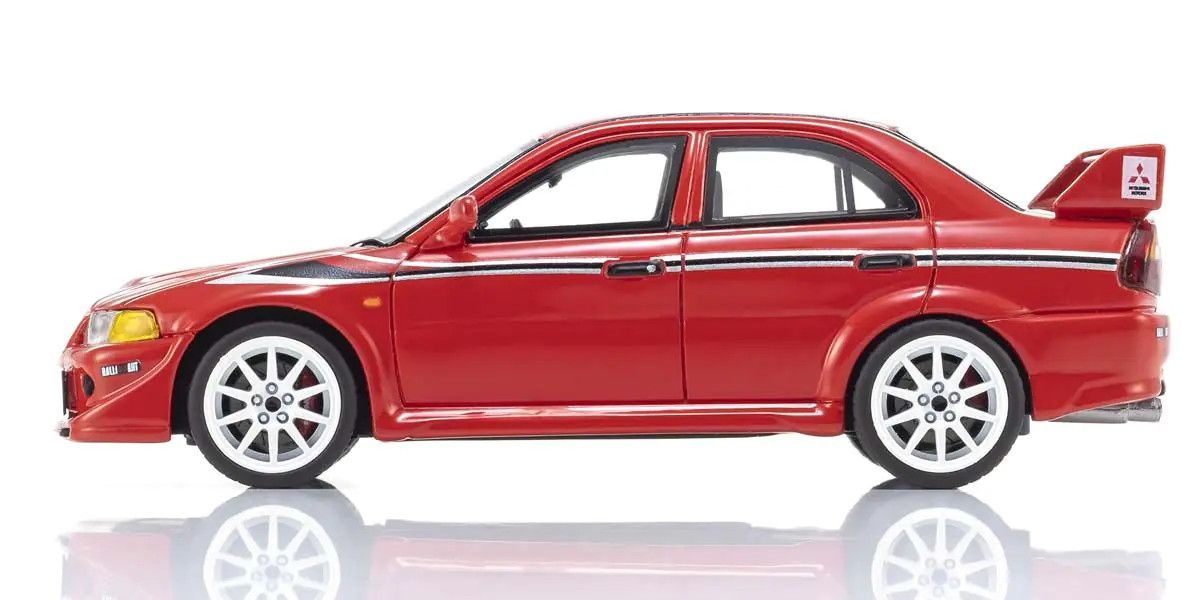Kyosho Original Diecast 1/43 Mitsubishi Lancer Evolution VI (Red)