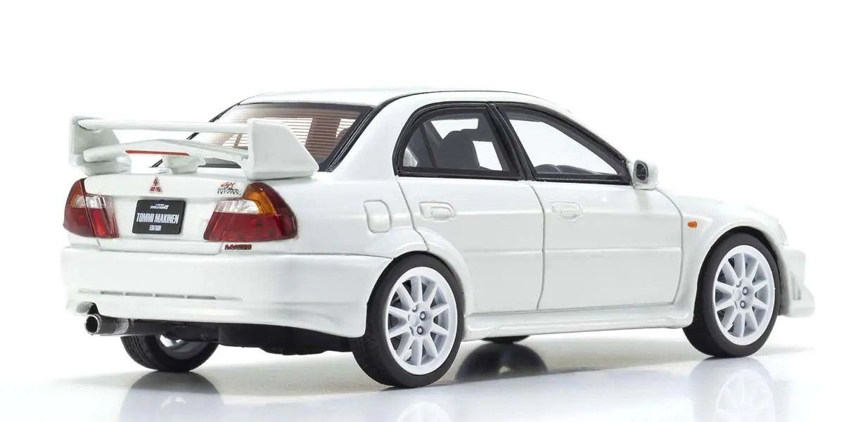 Kyosho Original Diecast 1/43 Mitsubishi Lancer Evolution VI (White)