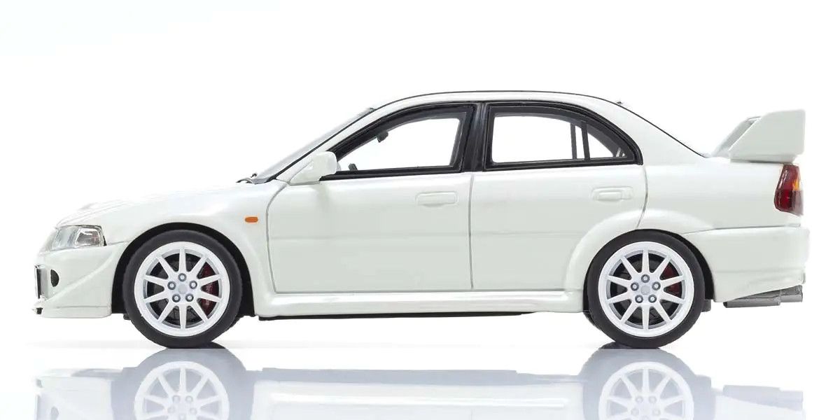Kyosho Original Diecast 1/43 Mitsubishi Lancer Evolution VI (White)