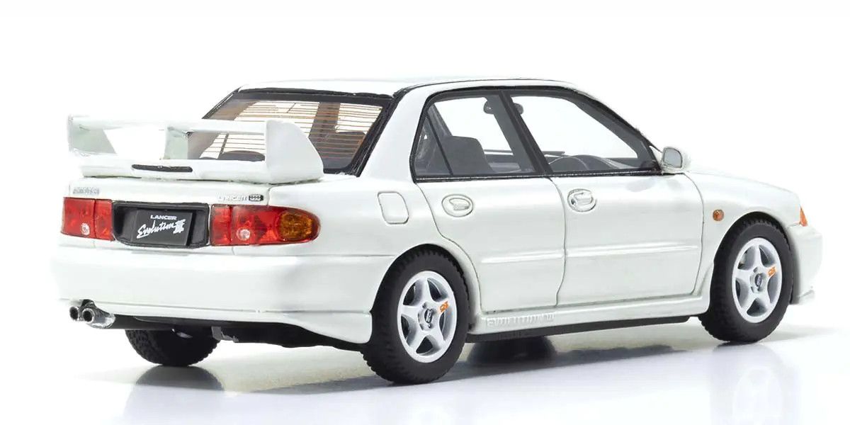 Kyosho Original Diecast 1/43 Mitsubishi Lancer Evolution III White