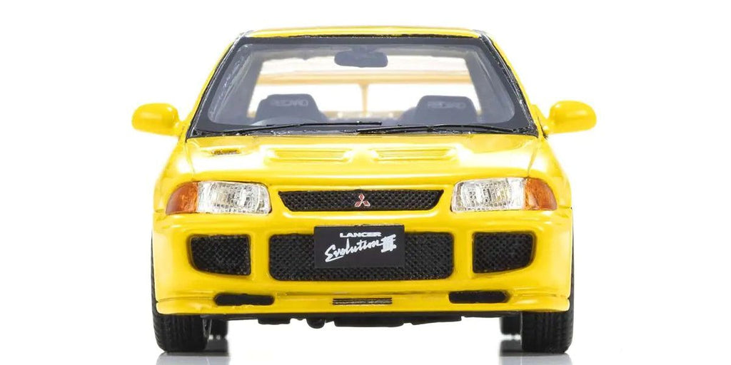 Kyosho Original Diecast 1/43 Mitsubishi Lancer Evolution III Yellow