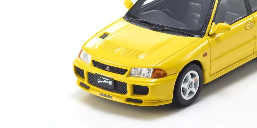 Kyosho Original Diecast 1/43 Mitsubishi Lancer Evolution III Yellow