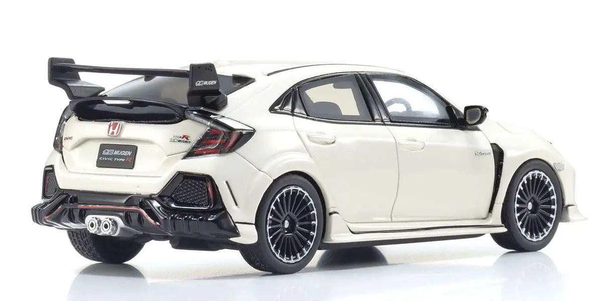 1/43 Scale Honda Civic Type Mugen White Model