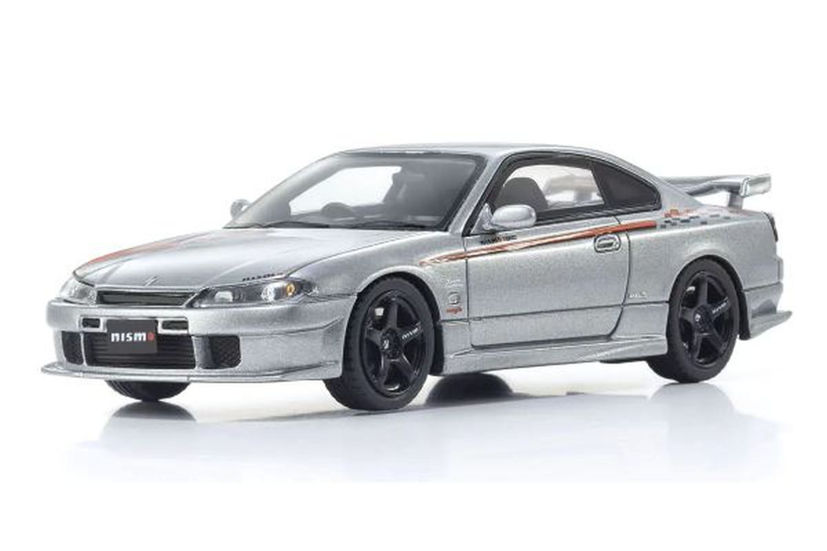 1/43 Scale Nissan Silvia Spec-R Nismo Aero Silver Model