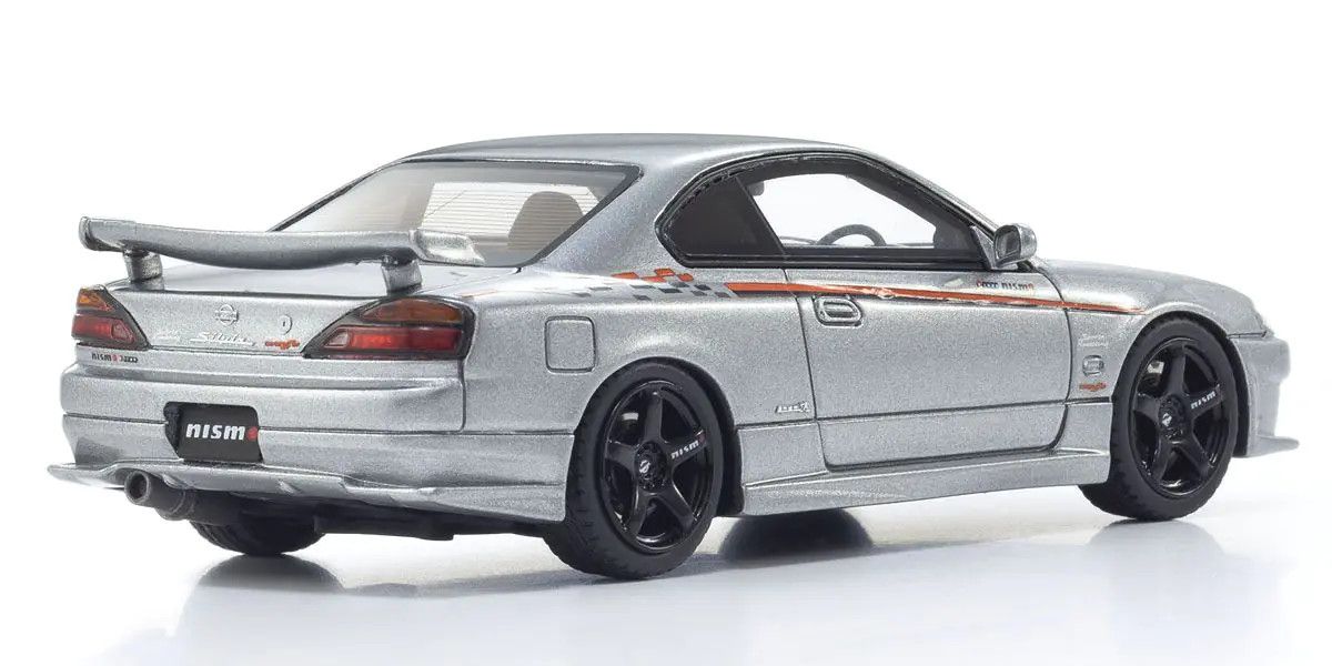 1/43 Scale Nissan Silvia Spec-R Nismo Aero Silver Model