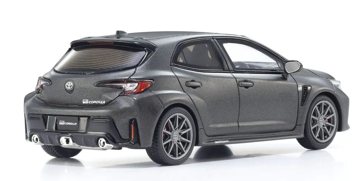 1/43 Toyota GR Corolla Morizo (Gray) Diecast Car