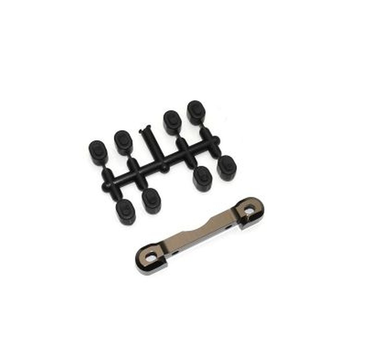 Front Sus. Holder (FR/Gunmetal/ZX7.5)