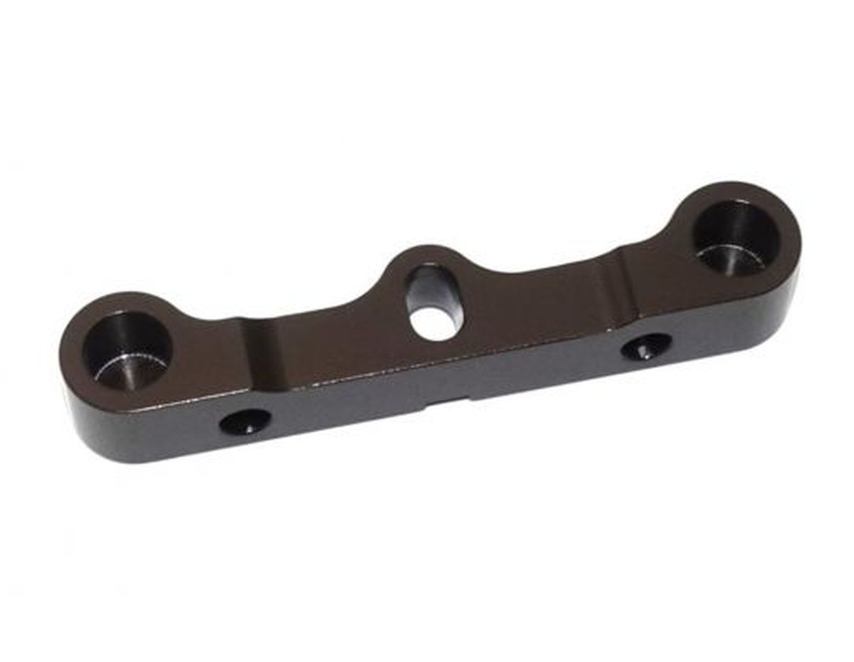 SP Aluminum Front Sus. Holder D (Gunmetal/LAZER)