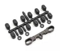 Al Rear Sus. Holder (RR/Gunmetal/LAZER)