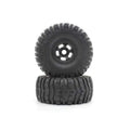 Glued Tire & Wheel Set (Black/MAD CRUSHER/2pcs)