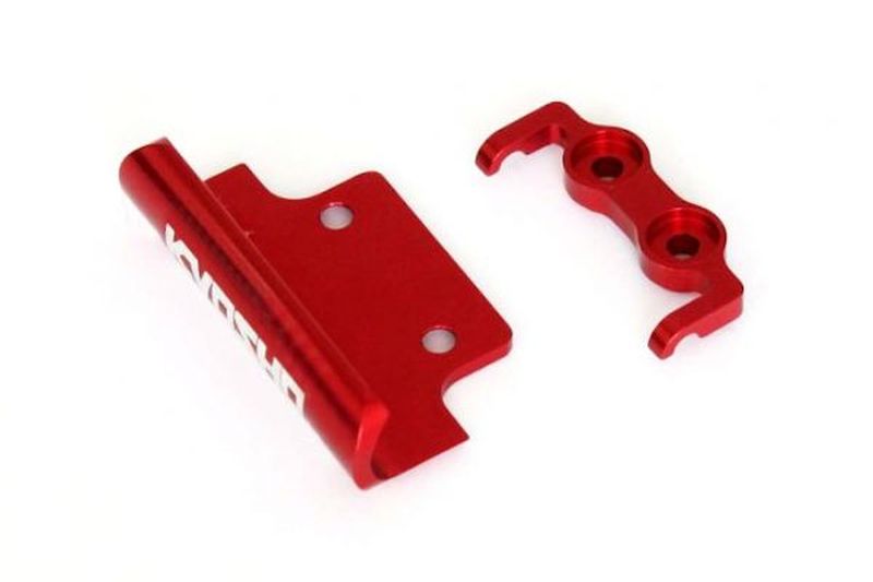 Aluminum Front & Rear Bumper Set (Red)