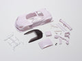 Lexus SC430 GT500 2012, White Body Set for Mini-Z
