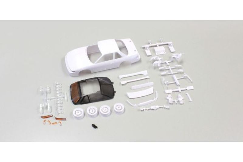 NISSAN SILVIA S13 White Body Set (w/Wheel)