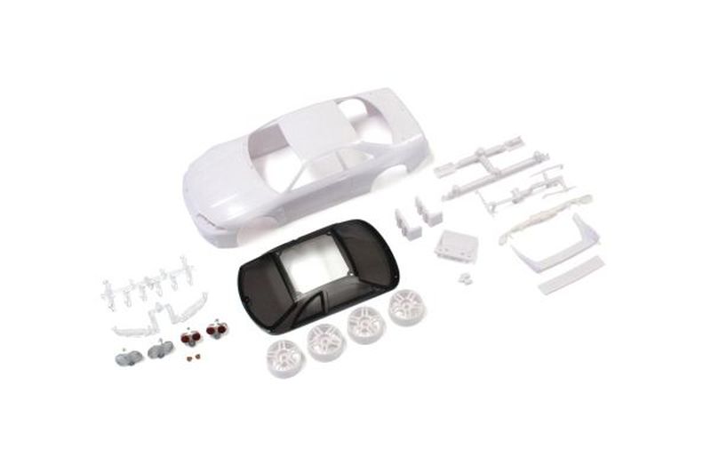 SKYLINE GT-R R33 VSpec White body set (w/Wheels)