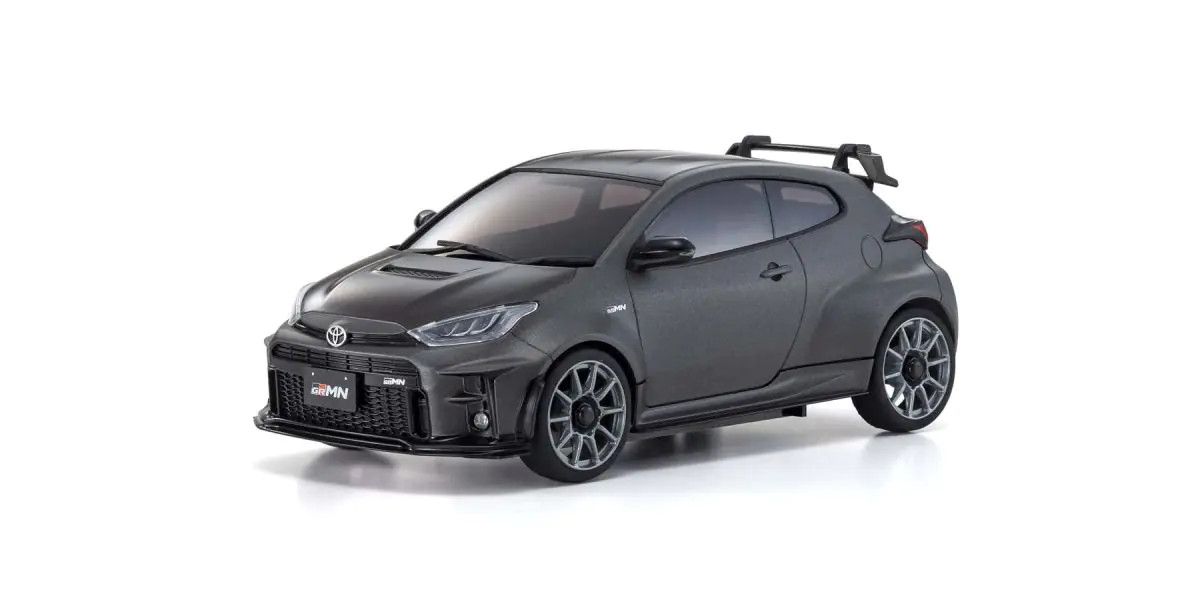 Gun Metallic Toyota GRMN Yaris Circuit Package Mini-Z Autoscale body